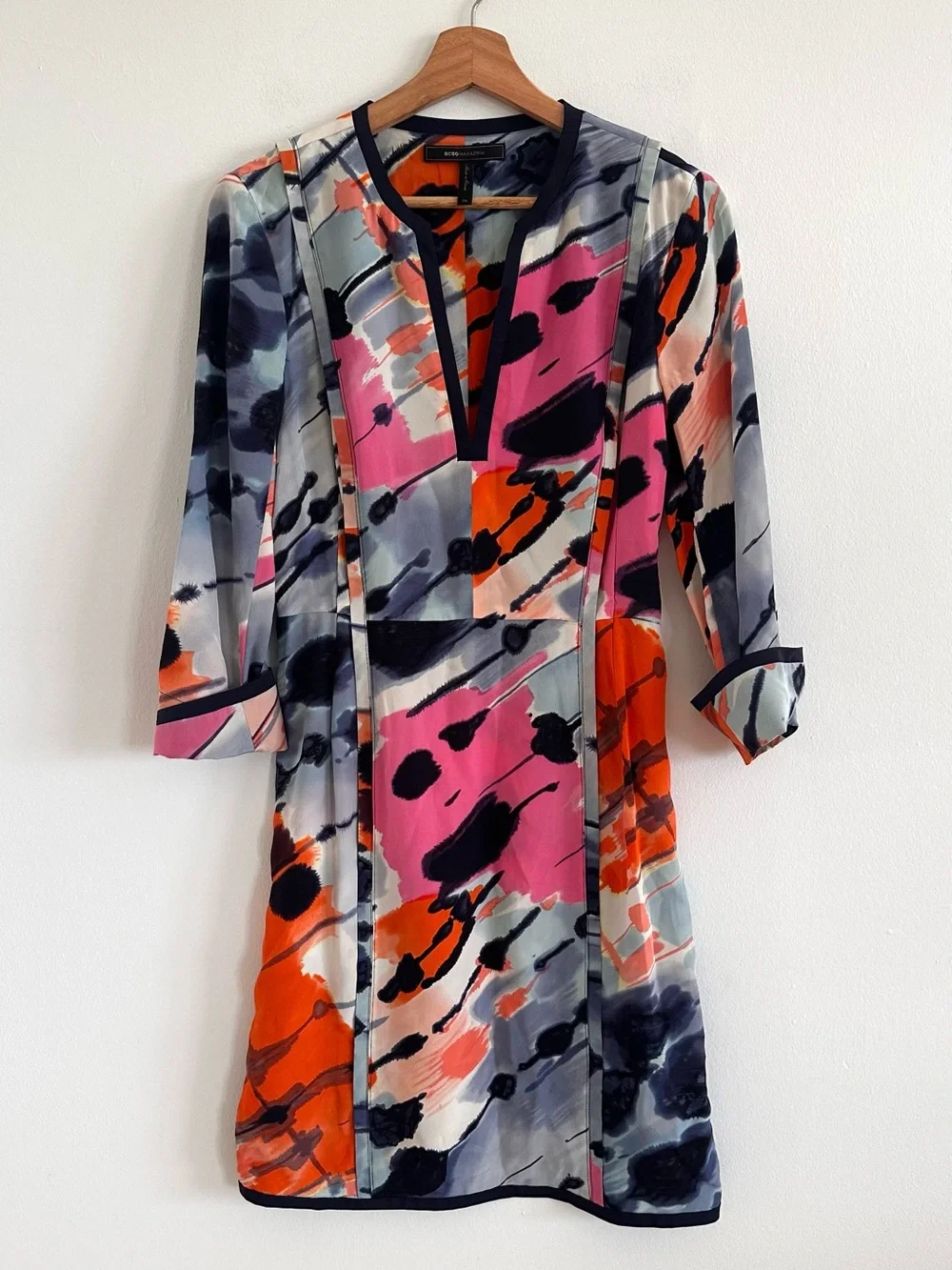 bcbgmaxazria silk dress BCBG MAX AZRIA Strapless Silk Cocktail Dress